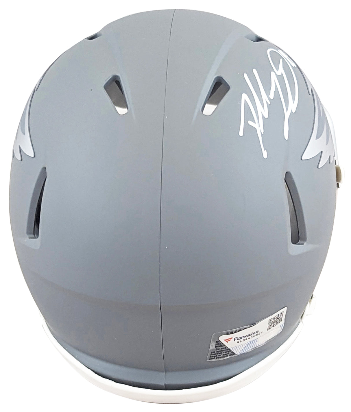 Eagles Dallas Goedert Authentic Signed Slate Speed Mini Helmet W/ Case Fanatics