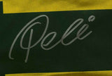 Pele Signed Brazil Soccer Jersey BAS