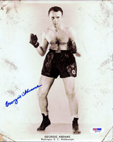 Georgie Abrams Autographed 8x10 Photo PSA/DNA #Q95755