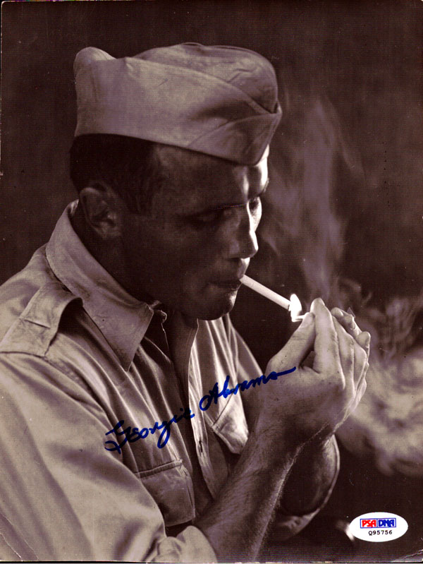 Georgie Abrams Autographed 8x10 Photo PSA/DNA #Q95756