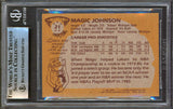 Lakers Magic Johnson Authentic Signed 1981 Topps #21 Card BAS Slabbed