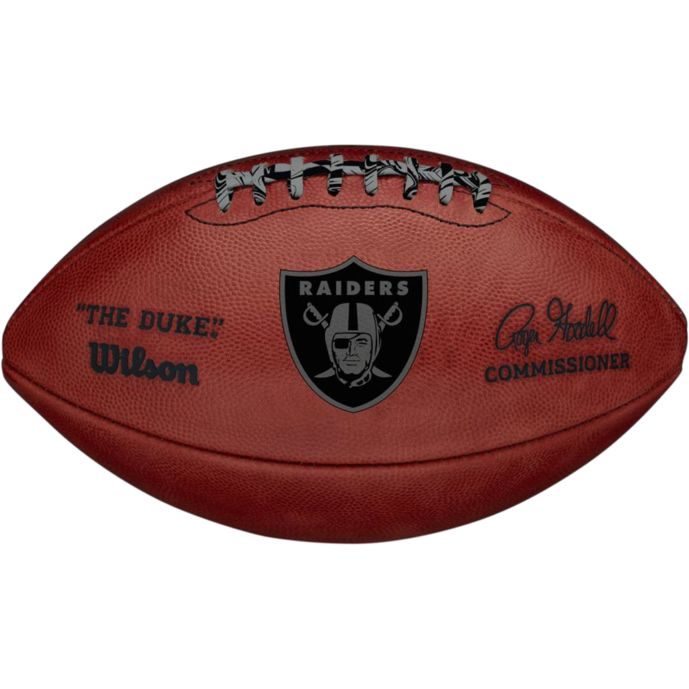 Las Vegas Raiders Metallic Duke Football