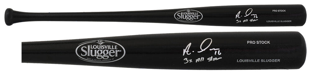 Aramis Ramirez Signed Louisville Slugger Pro Stock Black Baseball Bat w/3x All Star