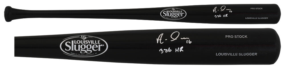 Aramis Ramirez Signed Louisville Slugger Pro Stock Black Baseball Bat w/386 HR