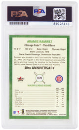 Aramis Ramirez Signed Chicago Cubs 2003 Fleer Tradition Update Baseball Card #78 - (PSA Encapsulated)