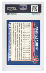 Aramis Ramirez Signed Cubs 2003 Topps Traded Chrome Baseball Card #T112 - (PSA Encapsulated)