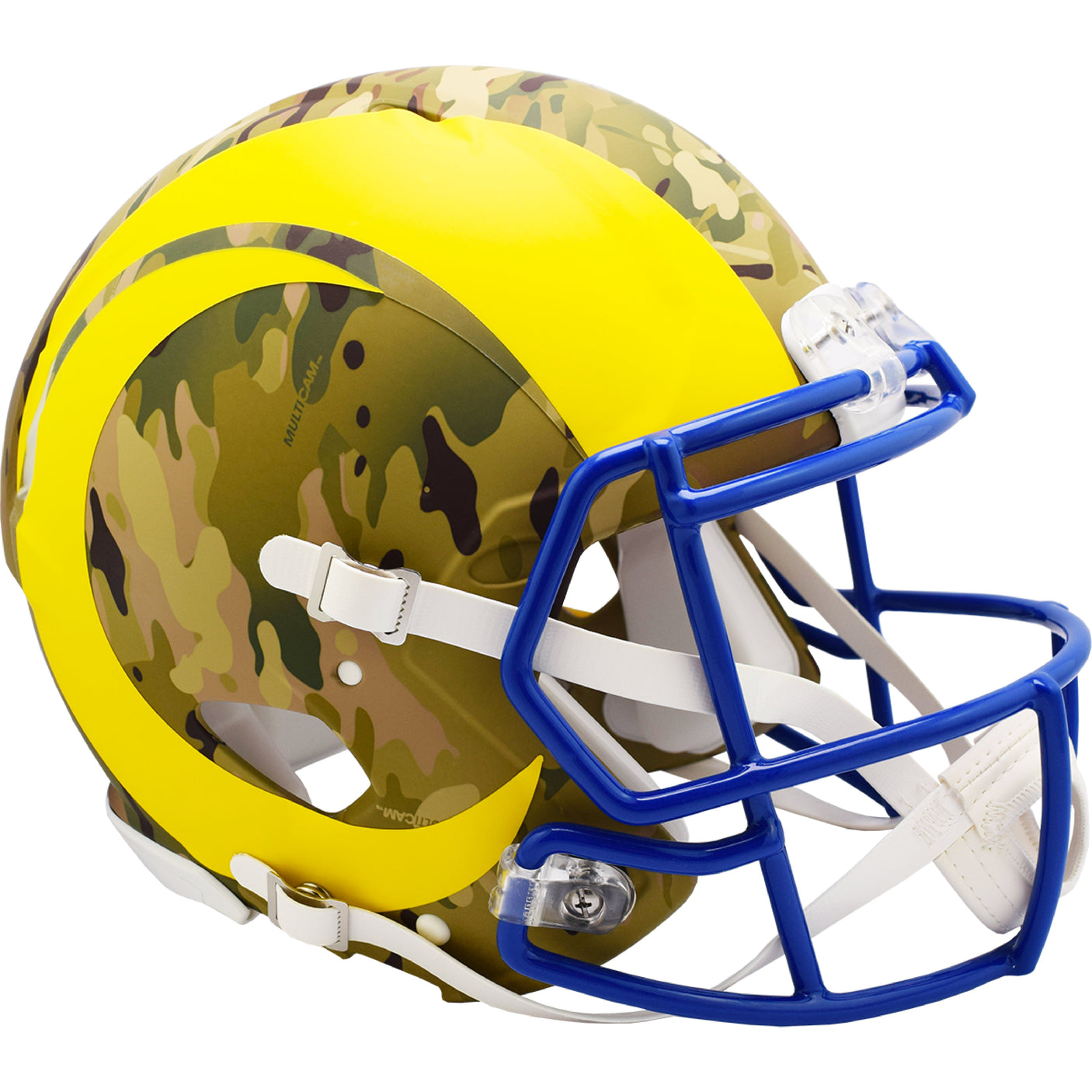 Los Angeles Rams CAMO Full Size Authentic Football Helmet