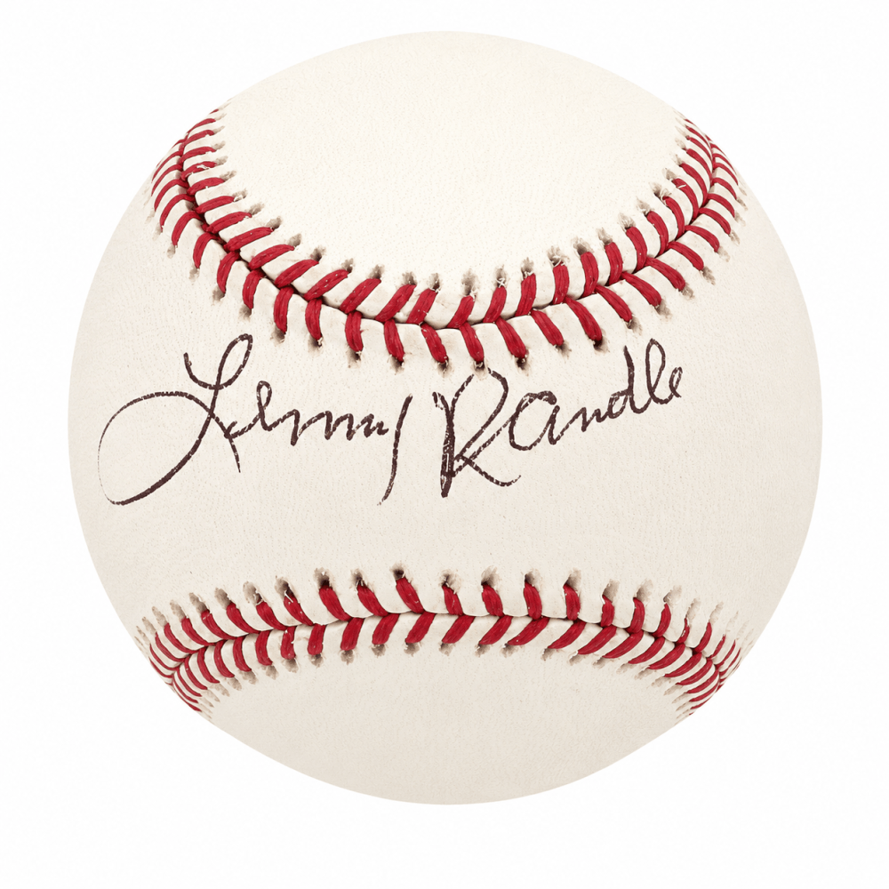 Lenny Randle Signed Rawlings (Selig) MLB Baseball