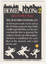 Devin Ratray Signed 1992 Topps Home Alone 2 'Big Bad Brother Buzz' Movie Trading Card #11