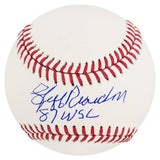 Jeff Reardon Signed Rawlings Official MLB Baseball w/87 WSC