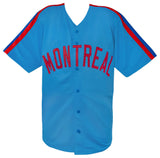 Jeff Reardon Signed Blue Throwback Custom Baseball Jersey w/4x All Star