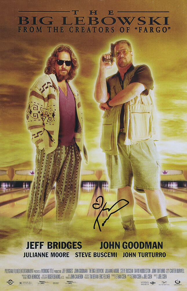 Tara Reid Signed The Big Lebowski 11x17 Movie Poster