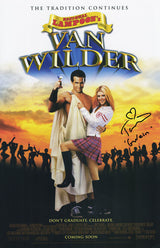 Tara Reid Signed Van Wilder 11x17 Movie Poster w/Gwein