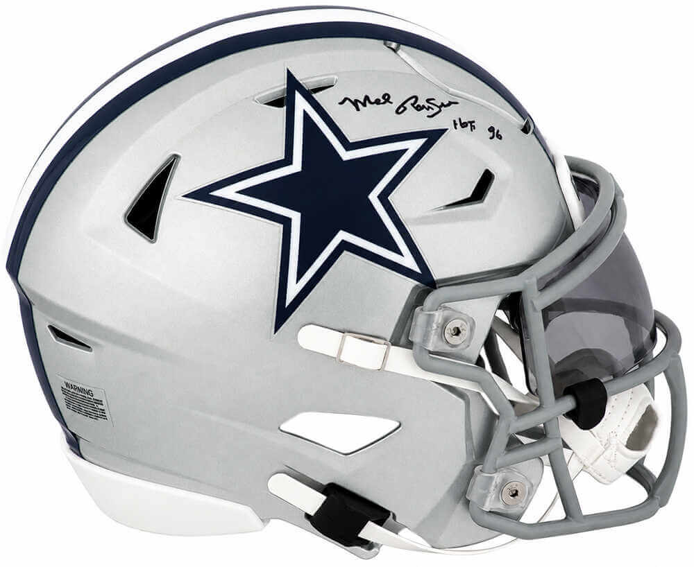 Mel Renfro Signed Dallas Cowboys Riddell Mid-Size (MIDI) SpeedFlex Helmet w/HOF'96