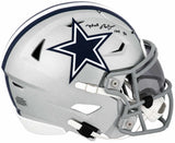 Mel Renfro Signed Dallas Cowboys Riddell Mid-Size (MIDI) SpeedFlex Helmet w/HOF'96