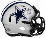 Mel Renfro Signed Dallas Cowboys RAVE Riddell Speed Mini Helmet w/HOF'96