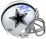 Mel Renfro Signed Dallas Cowboys Riddell (VSR4) Mini Helmet w/HOF'96