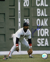Jim Rice Signed Boston Red Sox Fielding 8x10 Photo