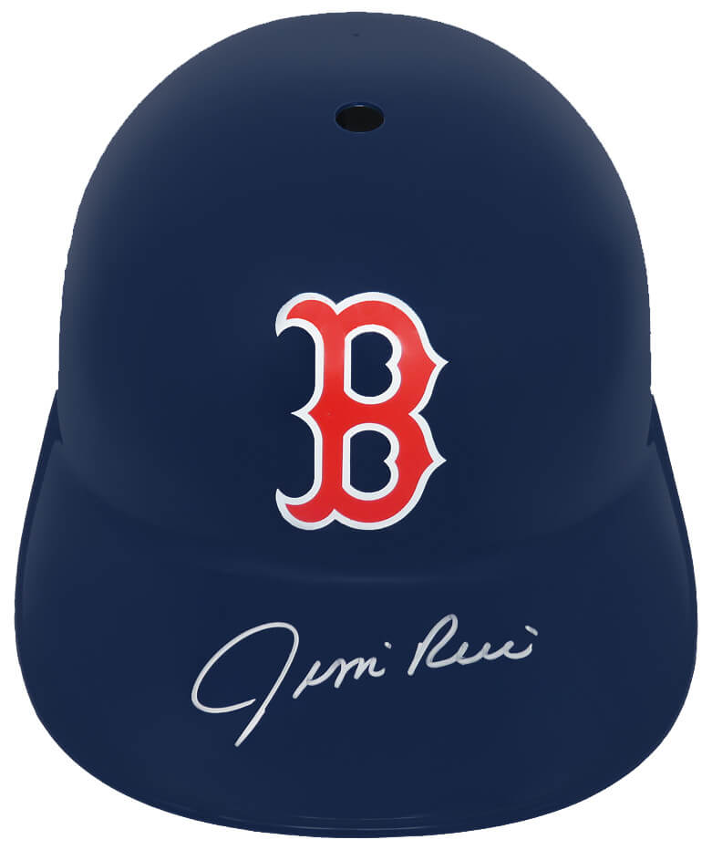 Jim Rice Signed Boston Red Sox Replica Souvenir Batting Helmet - (Fanatics)
