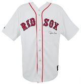 Jim Rice Signed Boston Red Sox Majestic White Baseball Jersey - (Fanatics)