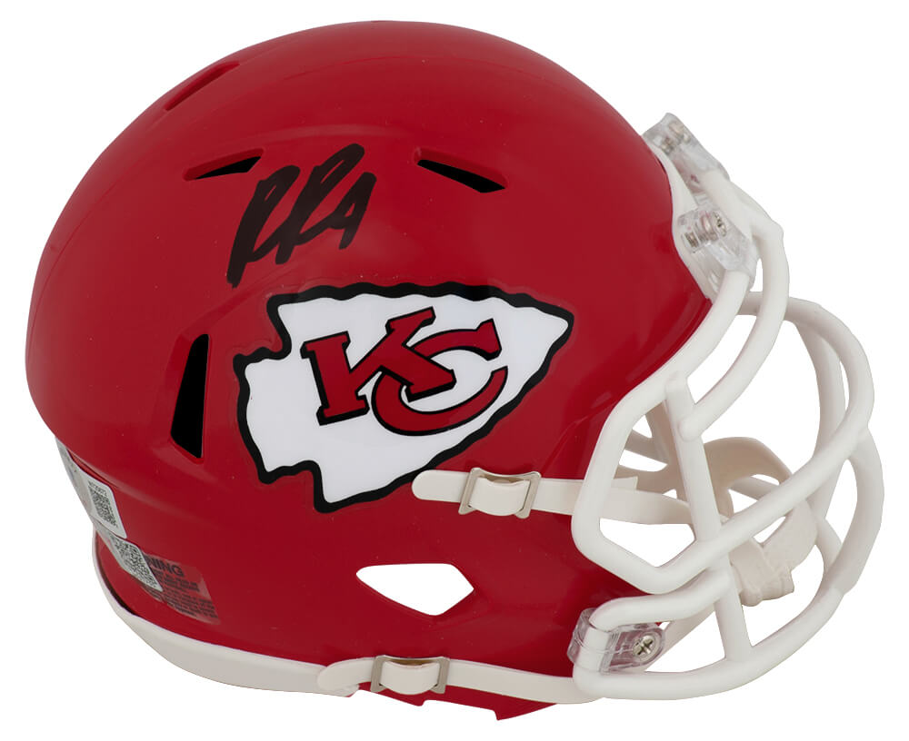 Rashee Rice Signed Kansas City Chiefs Riddell Speed Mini Helmet - (Beckett)