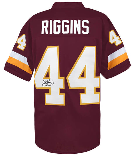 John Riggins Signed Maroon Custom Football Jersey