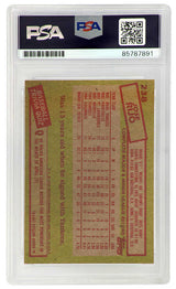 Jose Rijo Signed New York Yankees 1985 Topps Rookie Baseball Trading Card #238 - (PSA Encapsulated)