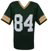 Andre Rison Signed Green Custom Jersey w/SB XXXI Champs (Signed Middle of #8)