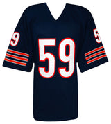 Ron Rivera Signed Navy Custom Football Jersey w/SB XX Champs