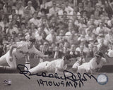 Brooks Robinson Signed Baltimore Orioles B&W Multi Image Diving 8x10 Photo w/1970 WS MVP