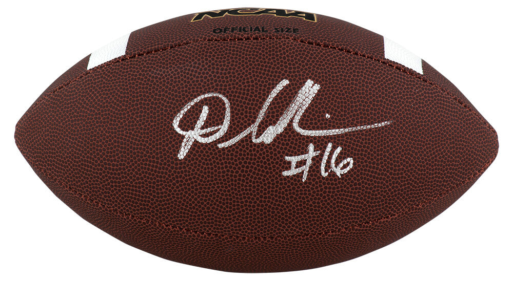 Denard Robinson Signed Wilson NCAA Composite Full Size Football