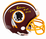 Dave Robinson Signed Washington Throwback Riddell (VSR4) Mini Helmet w/HOF 2013