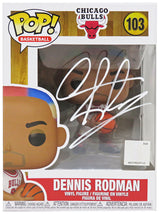 Dennis Rodman Signed Chicago Bulls Funko Pop Doll #103