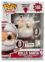 Dennis Rodman Signed Chicago Bulls 'SANTA' Funko Pop Doll #188