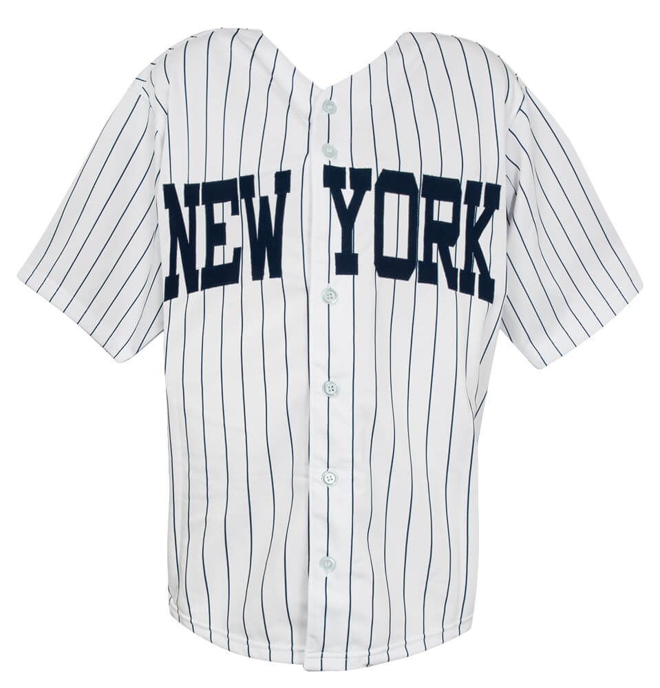 Alex Rodriguez Signed White Pinstripe Custom Baseball Jersey - (Beckett)