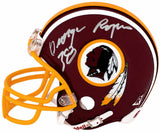 George Rogers Signed Washington Throwback Riddell (VSR4) Mini Helmet