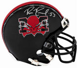 Bill Romanowski Signed Mean Machine Riddell (VSR4) Mini Helmet