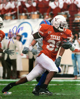 Aaron Ross Signed Texas Longhorns Action 16x20 Photo