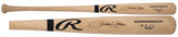 Pete Rose Signed Rawlings Pro Blonde Baseball Bat w/4256