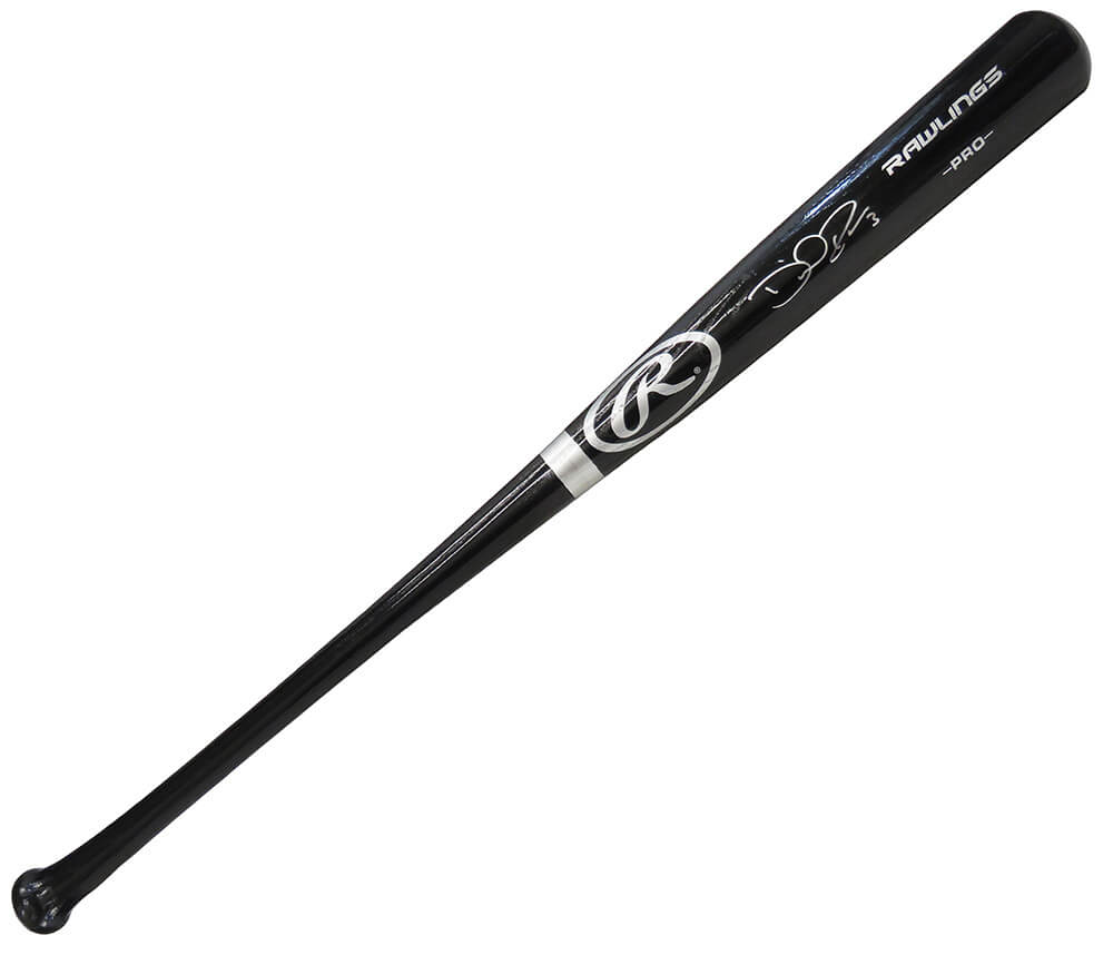David Ross Signed Rawlings Pro Black Baseball Bat