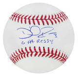David Ross Signed Rawlings Official MLB Baseball w/G-Pa Rossy