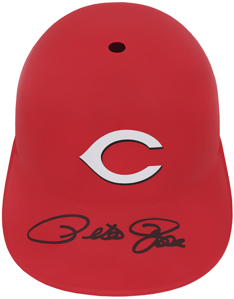 Pete Rose Signed Cincinnati Reds Souvenir Replica Batting Helmet