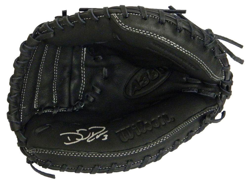 David Ross Signed Wilson A360 Black Catchers Glove