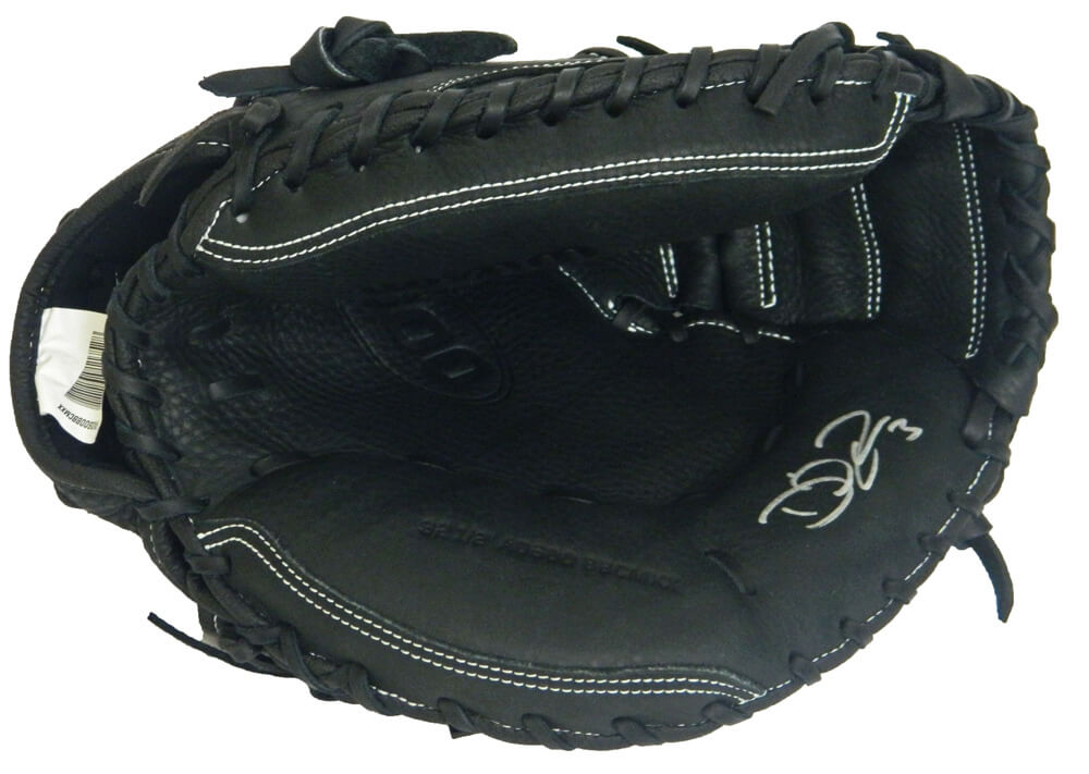 David Ross Signed Wilson A600 Black Catchers Glove