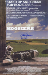 Chelcie Ross Signed Hoosiers 11x17 Movie Poster w/George