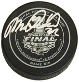 Michal Rozsival Signed Official 2013 Stanley Cup Finals Game Six Hockey Puck