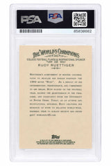 Rudy Ruettiger Signed Norte Dame 2011 Topps Allen & Ginter Football Card #238 - (PSA Encapsulated)