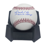 Rachel Balkovec Signed Authentic MLB Baseball 1st Female Manager