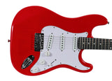 Red Electric Guitar Un-signed