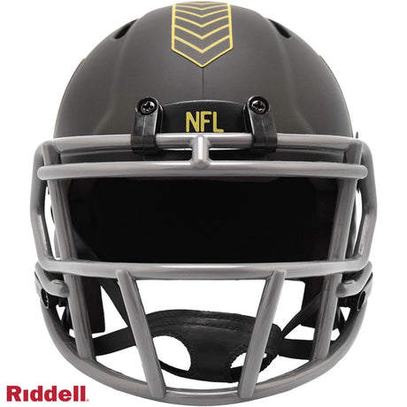 NFL Shield Riddell Salute To Service 2025 Mini Helmet